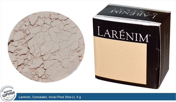 Larenim, Concealer, Invisi-Pore Xtra-Lt, 4 g