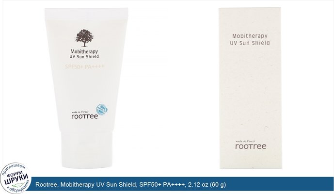 Rootree, Mobitherapy UV Sun Shield, SPF50+ PA++++, 2.12 oz (60 g)