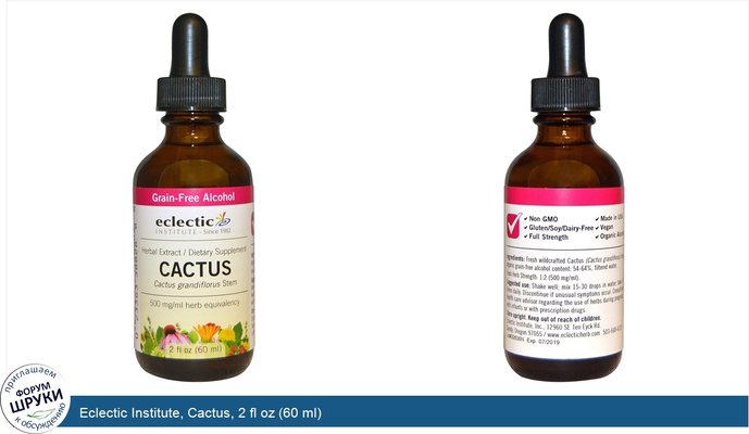 Eclectic Institute, Cactus, 2 fl oz (60 ml)