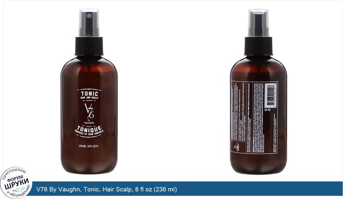 V76 By Vaughn, Tonic, Hair Scalp, 8 fl oz (236 ml)