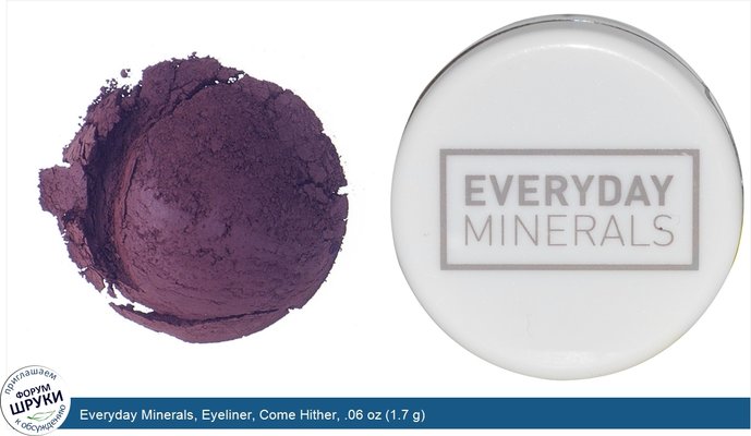 Everyday Minerals, Eyeliner, Come Hither, .06 oz (1.7 g)