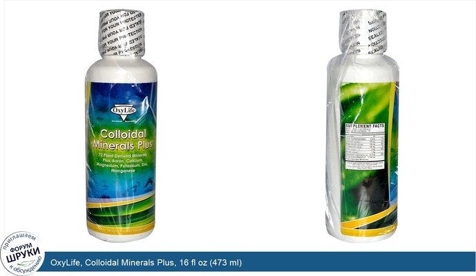 OxyLife, Colloidal Minerals Plus, 16 fl oz (473 ml)