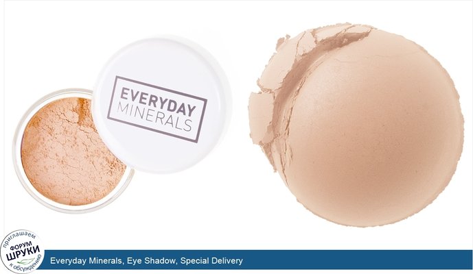 Everyday Minerals, Eye Shadow, Special Delivery