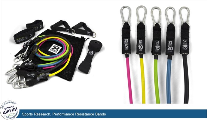 Sports Research, Performance Resistance Bands