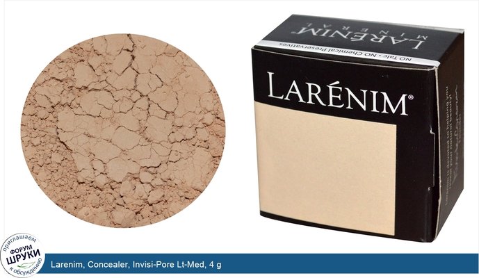 Larenim, Concealer, Invisi-Pore Lt-Med, 4 g