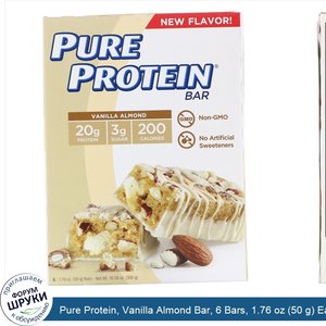 Pure_Protein__Vanilla_Almond_Bar__6_Bars__1.76_oz__50_g__Each.jpg