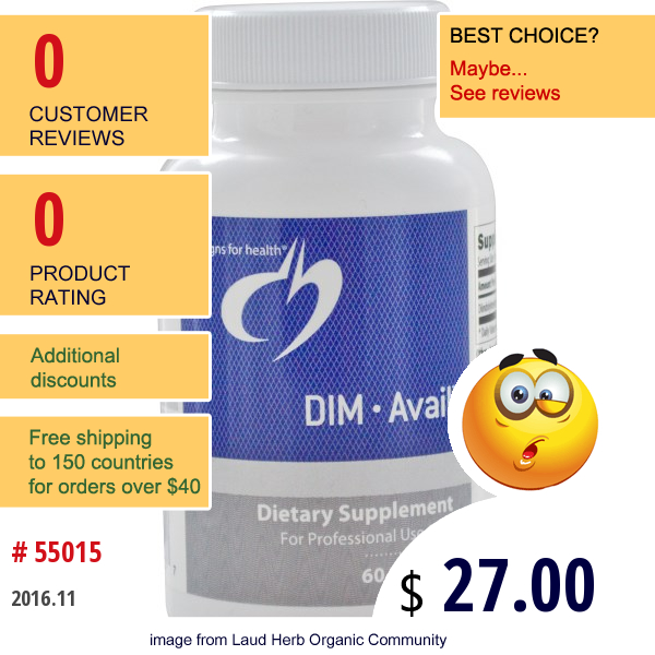 Designs For Health, Dim • Avail, 60 Softgels  