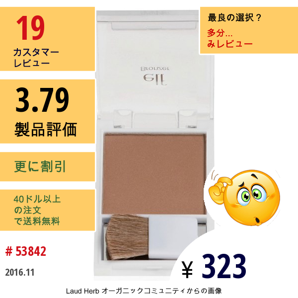 E.l.f. Cosmetics, ブロンザー、サンキス、0.21 温水 (6.0 G)  