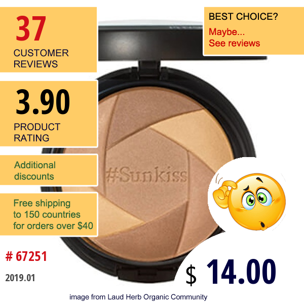 Physicians Formula, Super Bb #instaready, Filter Trio Bb Bronzer, Spf 30, 0.49 Oz (14 G)  