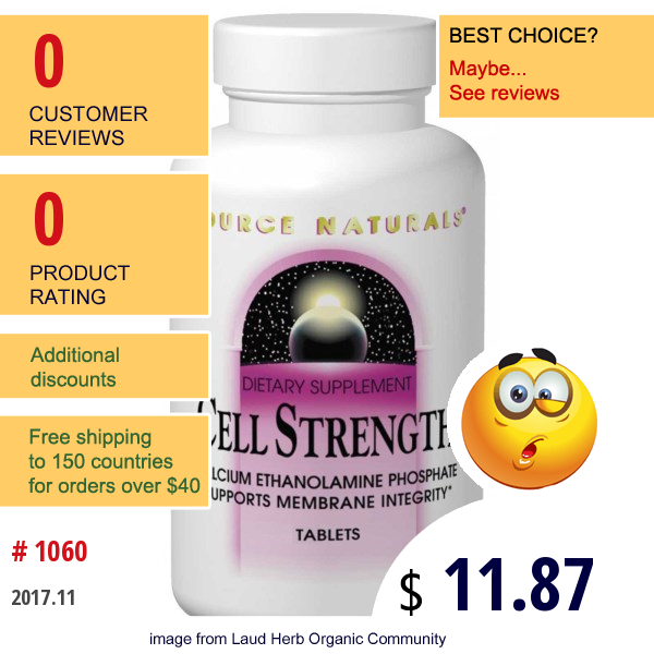 Source Naturals, Cell Strength, 120 Tablets  