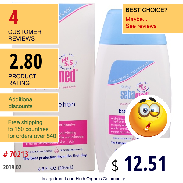 Sebamed Usa, Baby Lotion, 6.8 Fl Oz (200 Ml)  