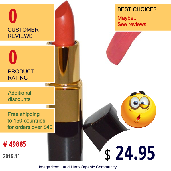 Bee Naturals, Luxury Lipstick, Nectar No. 10  